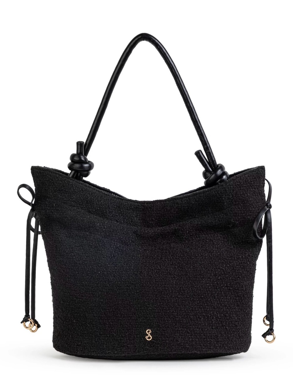 Sam & Libby Brooke Soft Nappa Pull On Drawstring Crossbody Bag NWOT